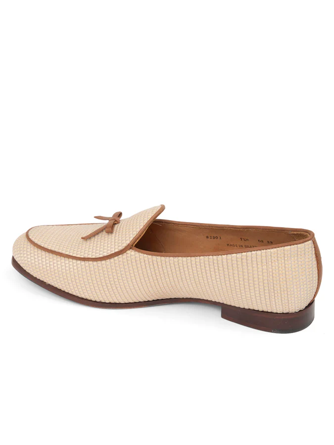 PATRICIA GREEN - COCO BELGIAN - SIZE 9 - NATURAL RAFFIA
