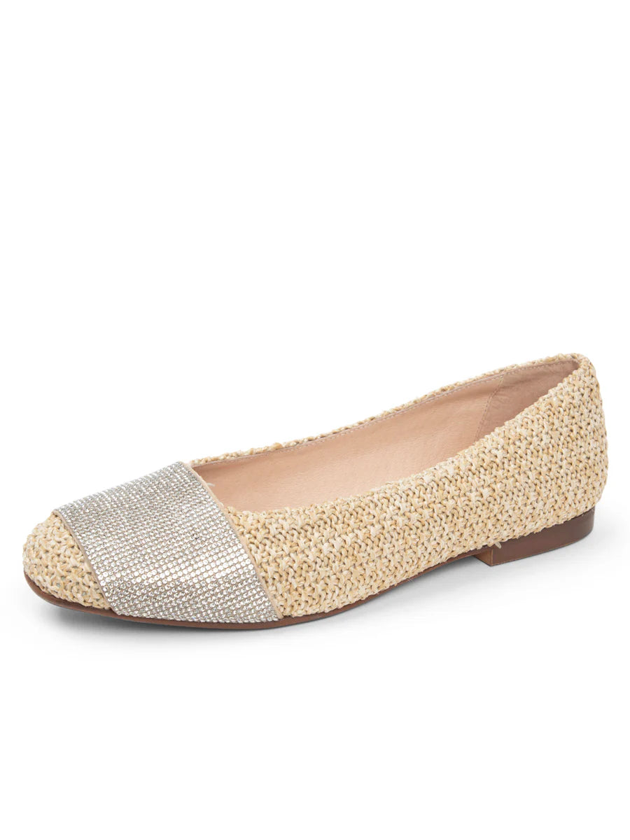 Patricia Green - Milan Crystal Embellished Flat