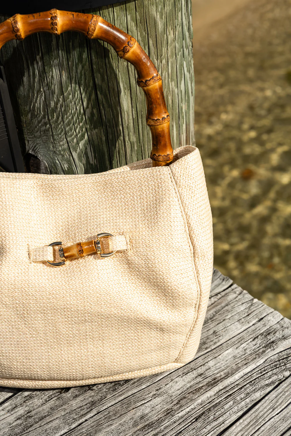 Patricia Green - Charlotte Bamboo Top Handle Bag
