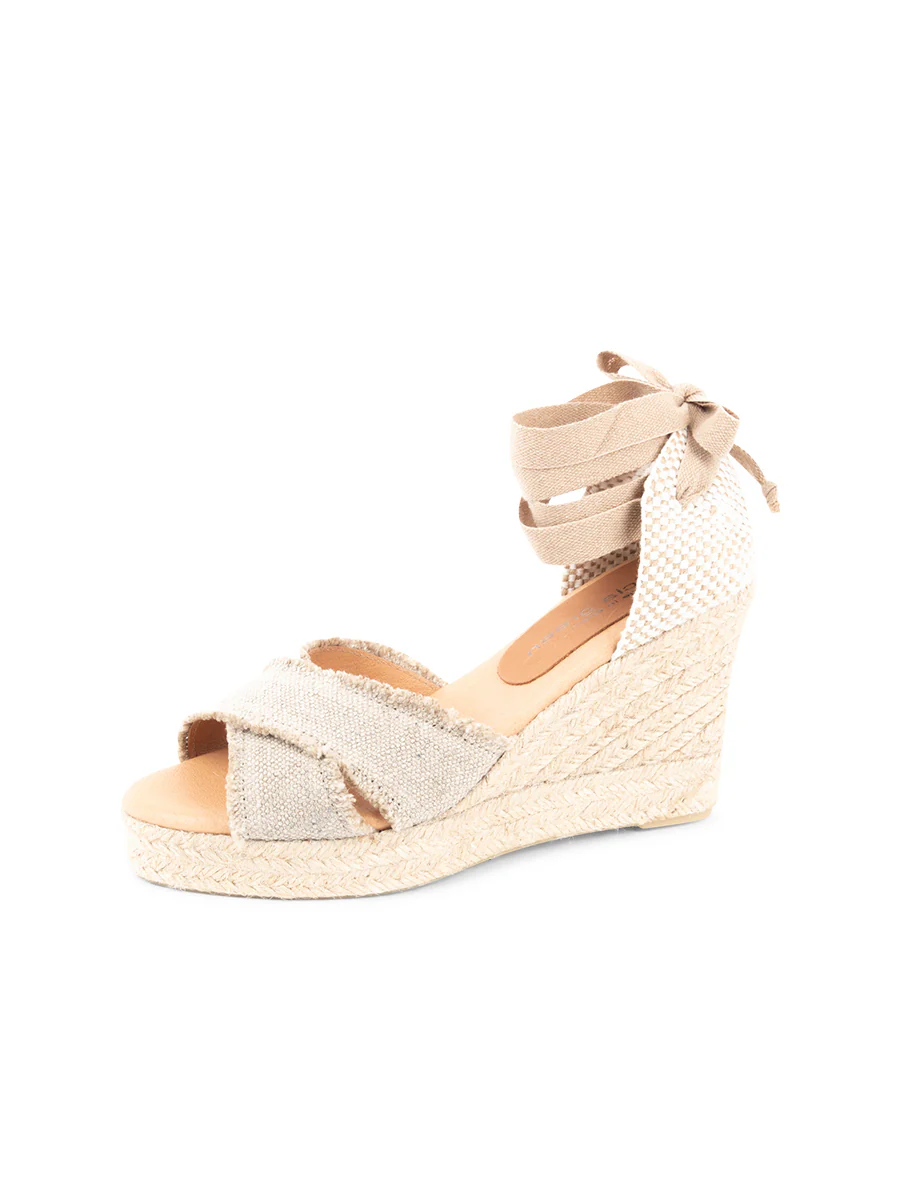 Patricia Green - Freya Criss-Cross Ankle Wrap Espadrille