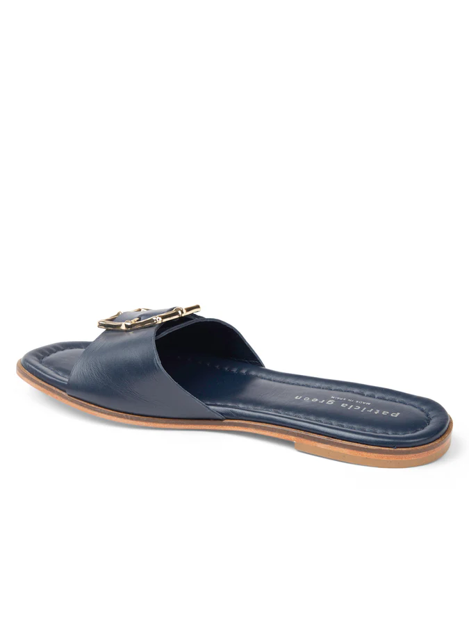 Patricia Green - Berkley Bamboo Buckle Flat Sandal