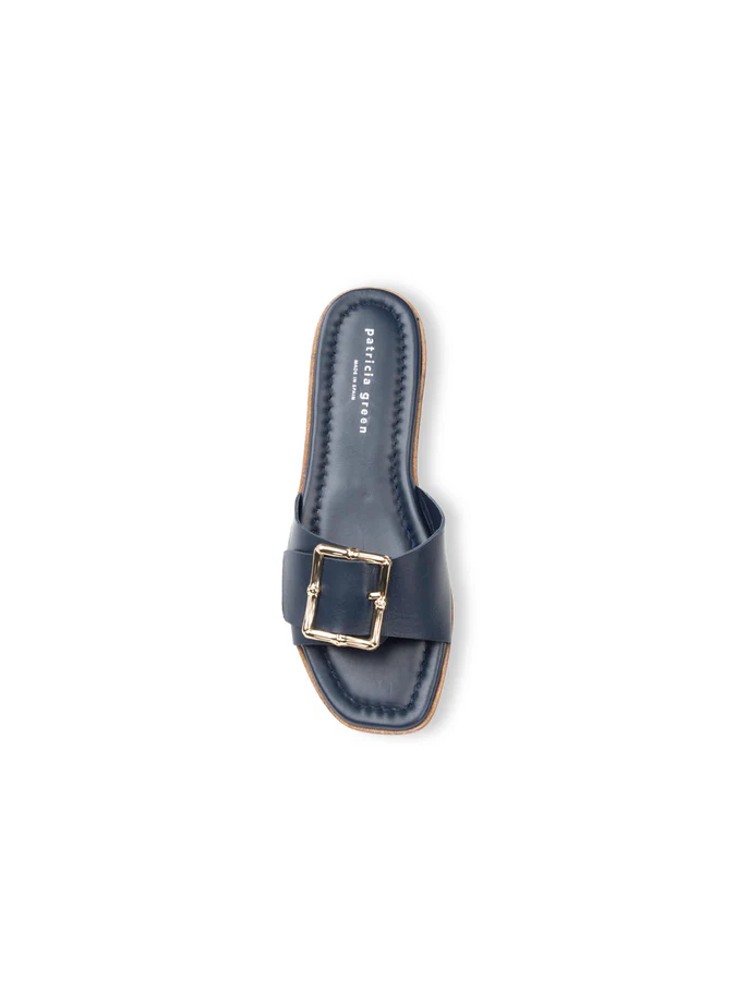 Patricia Green - Berkley Bamboo Buckle Flat Sandal