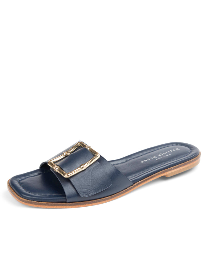 Patricia Green - Berkley Bamboo Buckle Flat Sandal