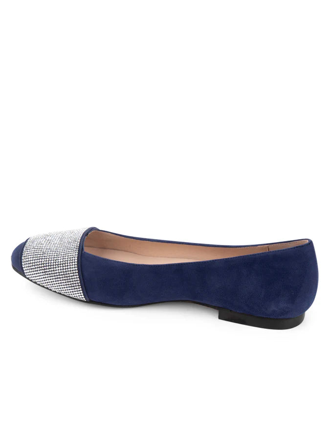 Patricia Green - Milan Crystal Embellished Flat
