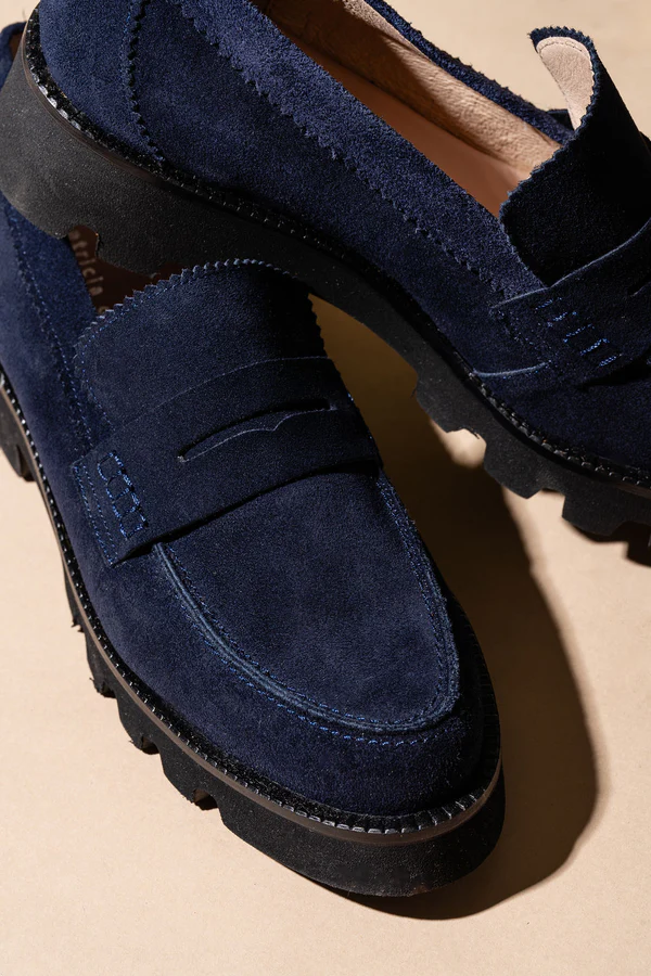 Patricia Green - Vince Lug Sole Penny Loafer