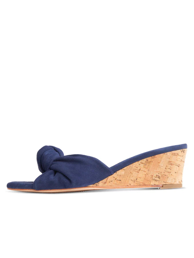 Patricia Green - Savannah Knotted Bow Cork Wedge
