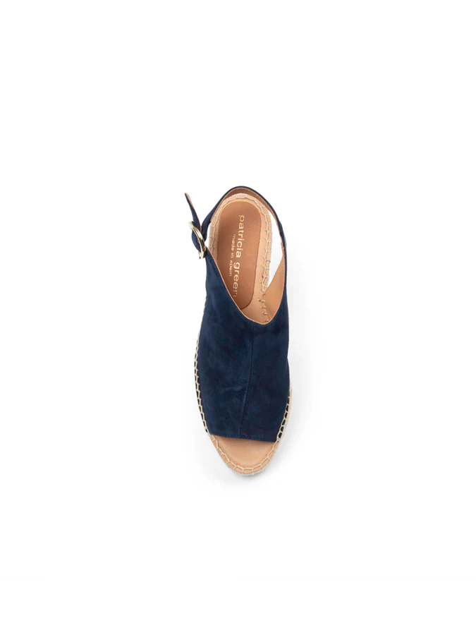 Patricia Green - Stella Peep Toe Espadrille with Buckle