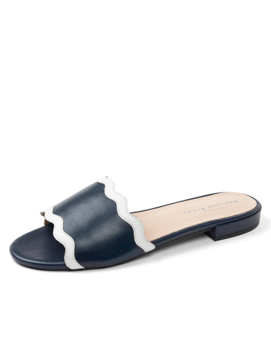 Patricia Green - Emma Scalloped Flat Sandal