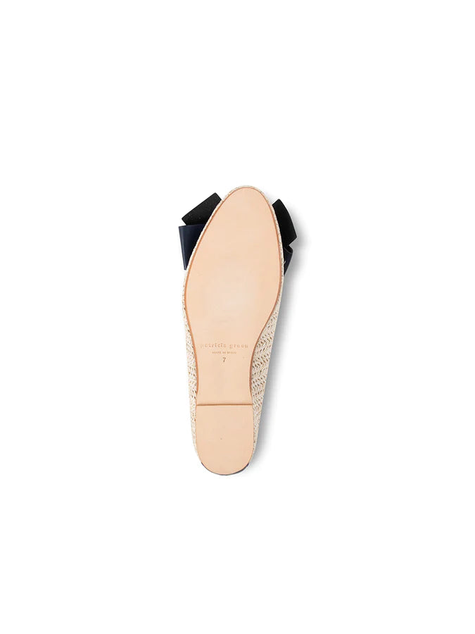 Patricia Green - ST. Tropez Raffia Ballet Flat