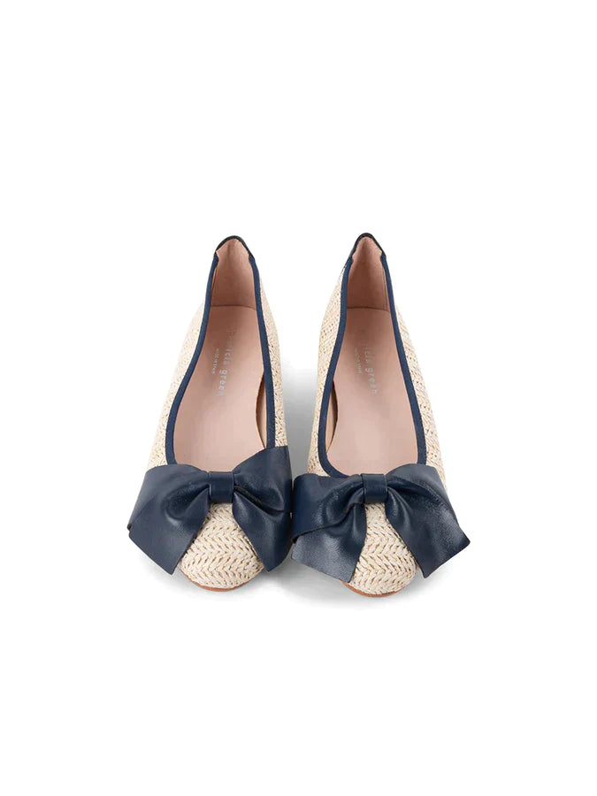 Patricia Green - ST. Tropez Raffia Ballet Flat