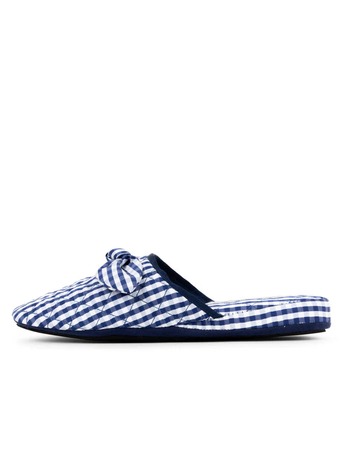 Patricia Green - Zoe Gingham Check Slipper