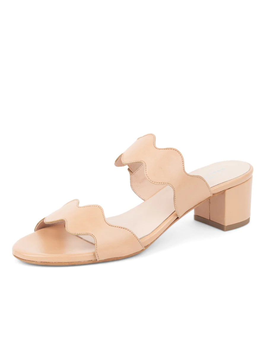 Patricia Green - Palm Beach Block Heel Scalloped Sandal