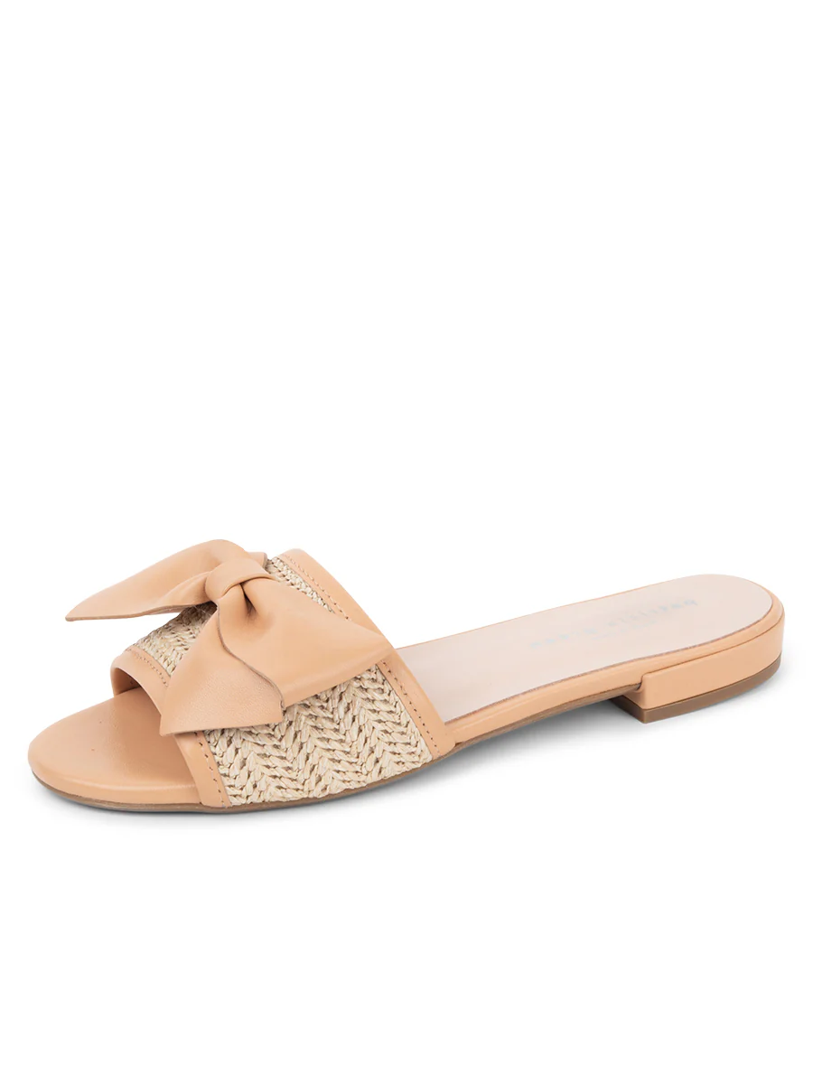 Patricia Green - St. Tropez Raffia Slide Sandal