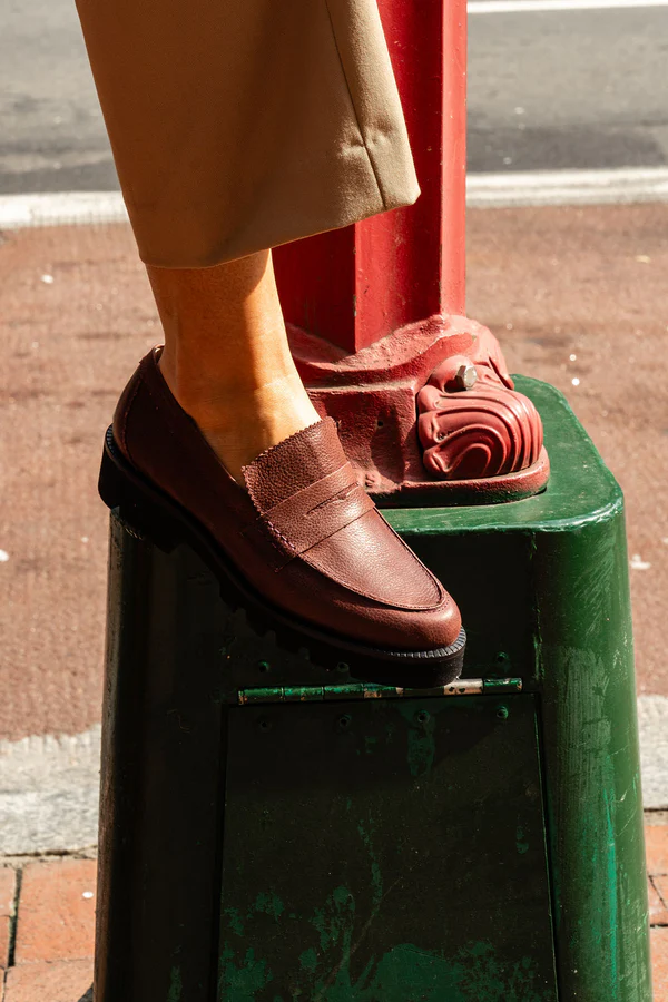 Patricia Green - Vince Lug Sole Penny Loafer