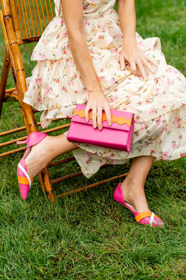 Patricia Green - Palm Beach Scalloped Clutch
