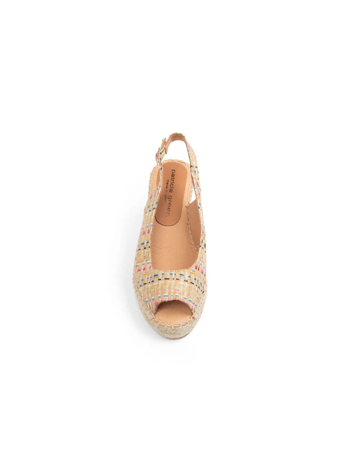 Patricia Green - Peyton Peep Toe Slingback Espadrille