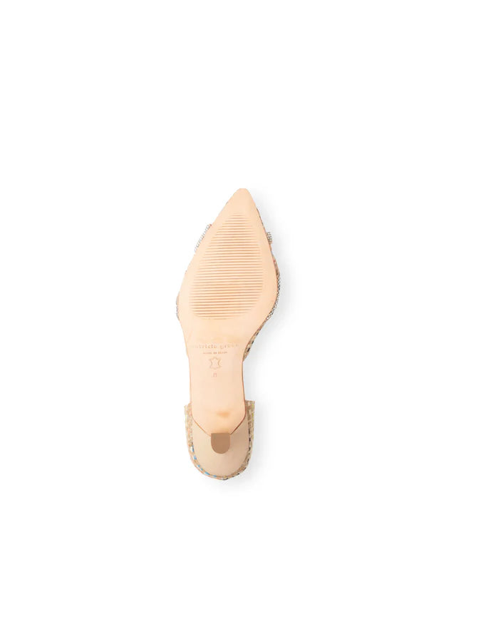 Patricia Green - Milan Crystal d'Orsay Kitten Heel