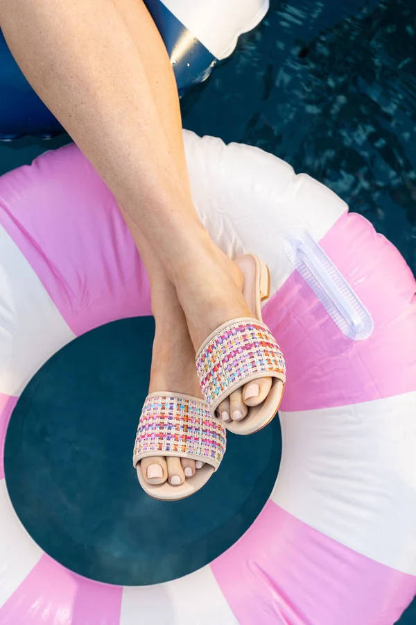 Patricia Green - Harper Raffia Flat Sandal