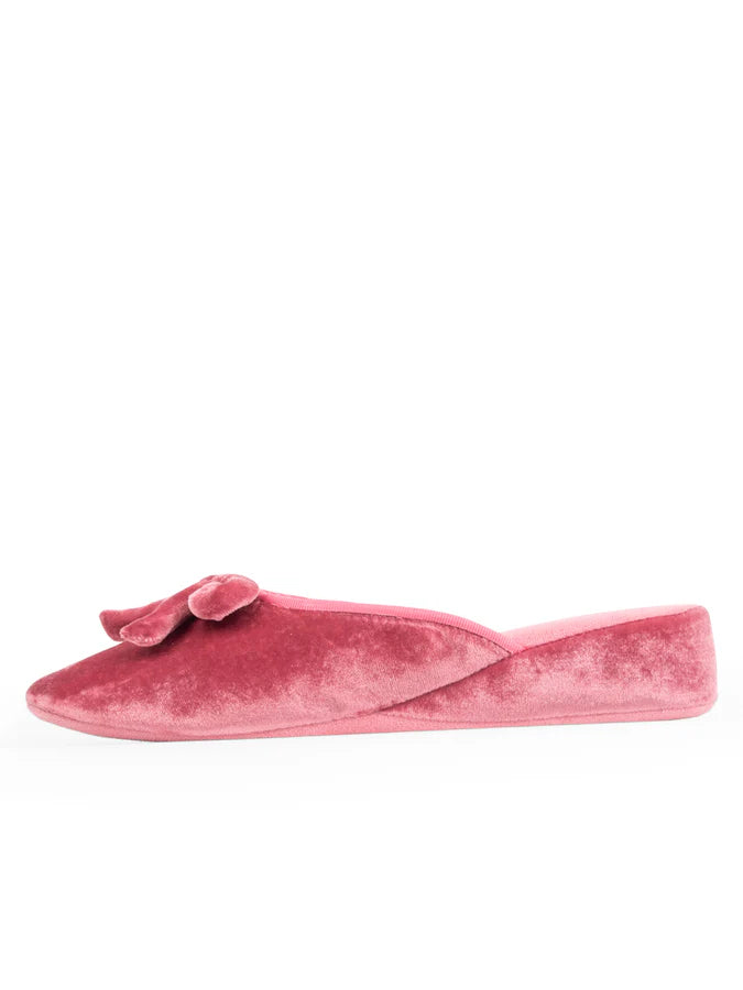 Patricia Green - Bardot Velvet Slip-On Slipper