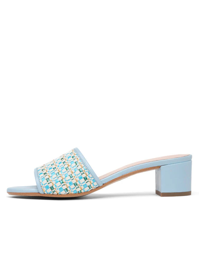 Patricia Green - Harper Raffia Block Heel Sandal