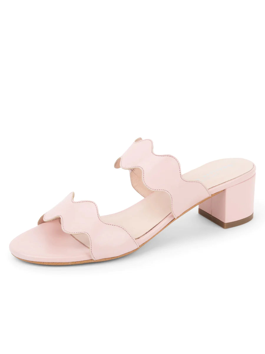 Patricia Green - Palm Beach Block Heel Scalloped Sandal
