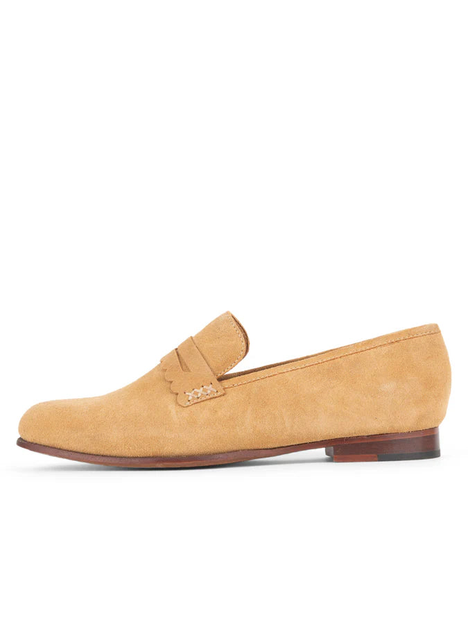 PATRICIA GREEN - BLAIR PENNY LOAFER - SIZE 7.5 - TAN