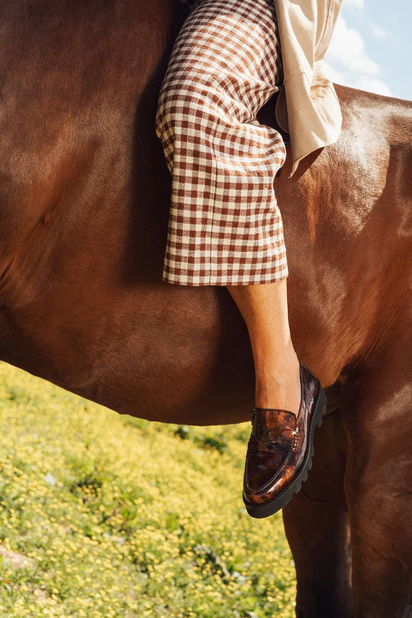 Patricia Green - Vince Lug Sole Penny Loafer