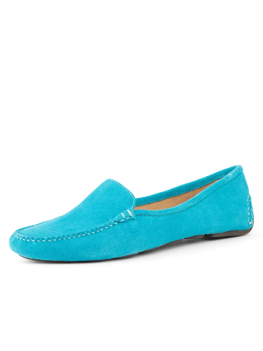 Patricia Green - Jillian Driving Moccasin in Suede