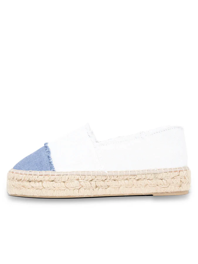 PATRICIA GREEN - MAUI - SIZE 8 - WHITE/DENIM