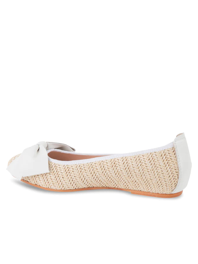 Patricia Green - ST. Tropez Raffia Ballet Flat