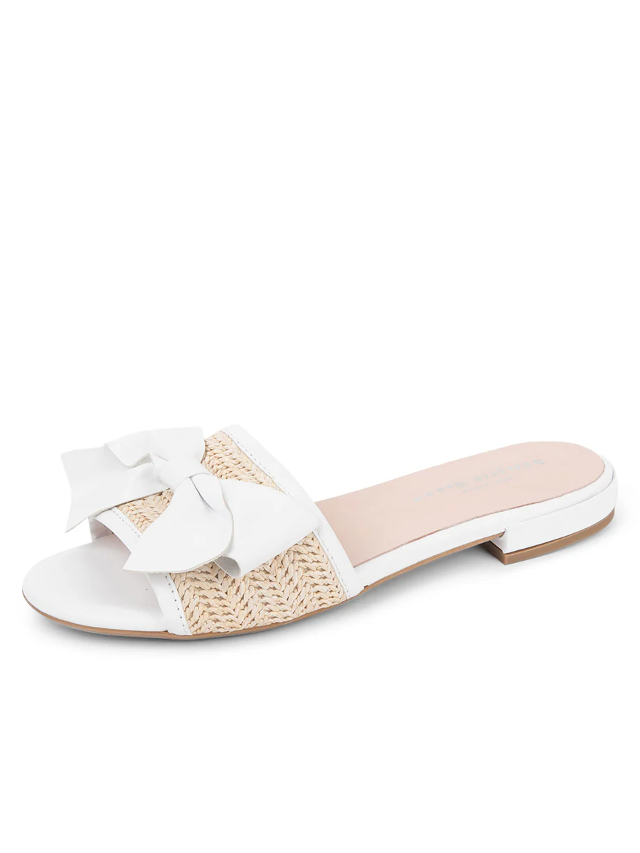 Patricia Green - St. Tropez Raffia Slide Sandal