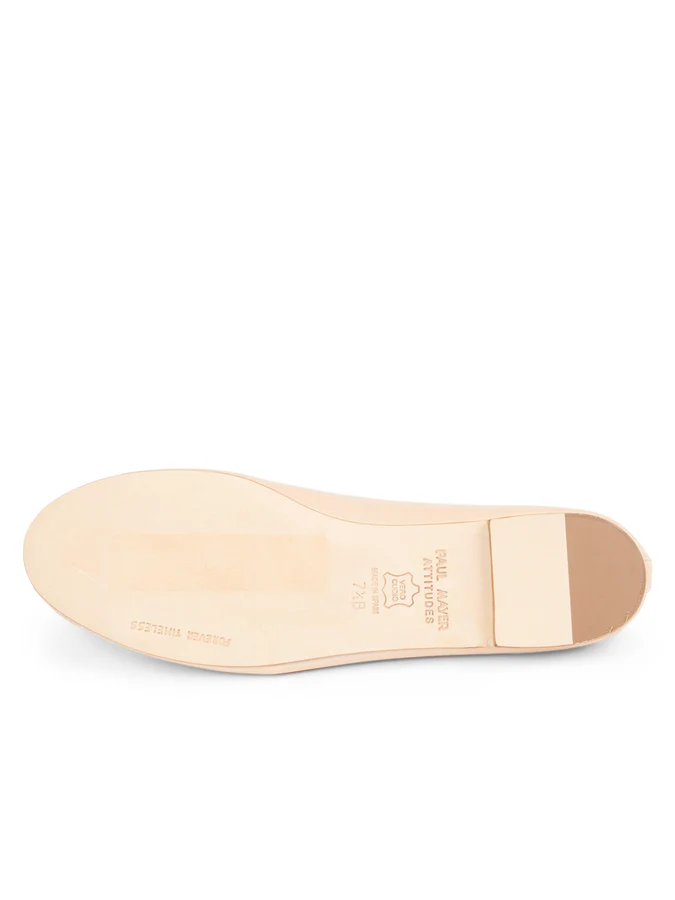 PAUL MAYER - BEST BALLET FLAT WITH LEATHER SOLE