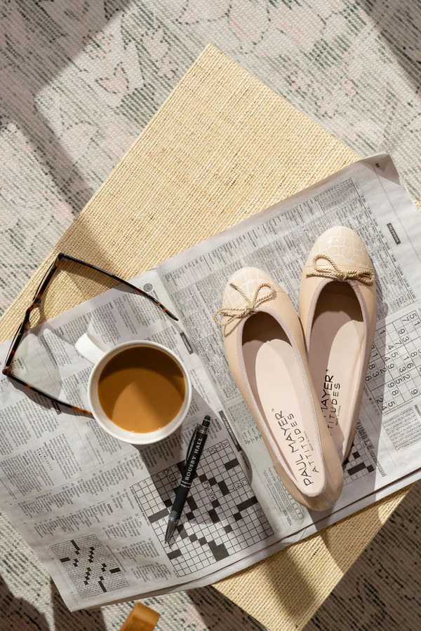PAUL MAYER - BEST BALLET FLAT WITH LEATHER SOLE