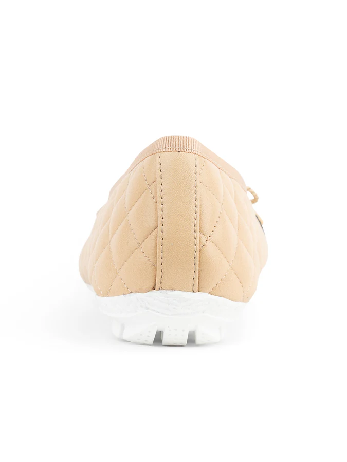 PAUL MAYER - COZY QUILTED LEATHER BALLET FLAT