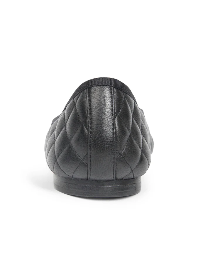 PAUL MAYER - BEST QUILTED BALLET FLAT WITH LEATHER SOLE