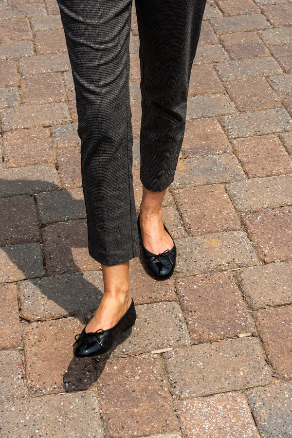 PAUL MAYER - BEST QUILTED BALLET FLAT WITH LEATHER SOLE