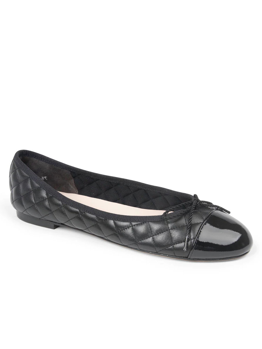 PAUL MAYER - BEST QUILTED LEATHER BALLET FLAT