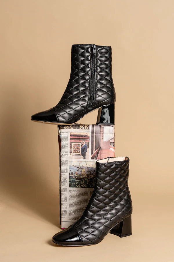 PAUL MAYER - TINA QUILTED LEATHER BOOT