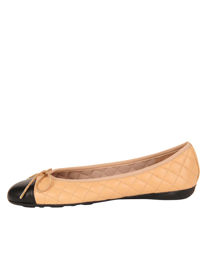 PAUL MAYER - BEST QUILTED LEATHER BALLET FLAT
