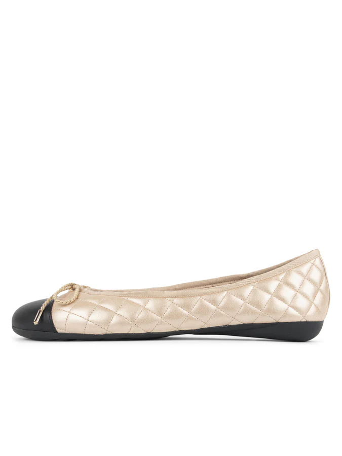 PAUL MAYER - BEST QUILTED LEATHER BALLET FLAT