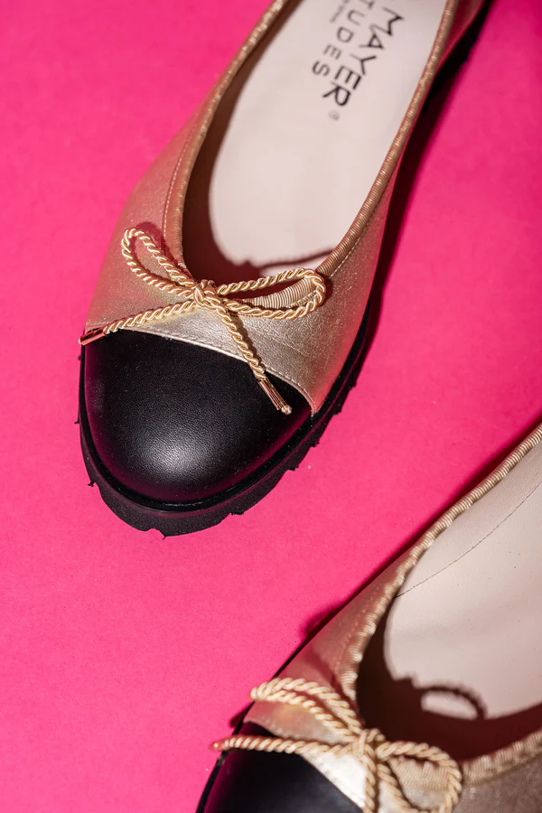 PAUL MAYER - BRAVO LUG SOLE BALLET (BLACK SOLE)