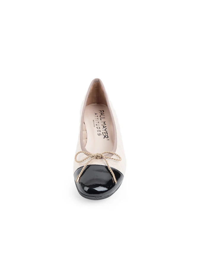 PAUL MAYER - COZY QUILTED LEATHER BALLET FLAT