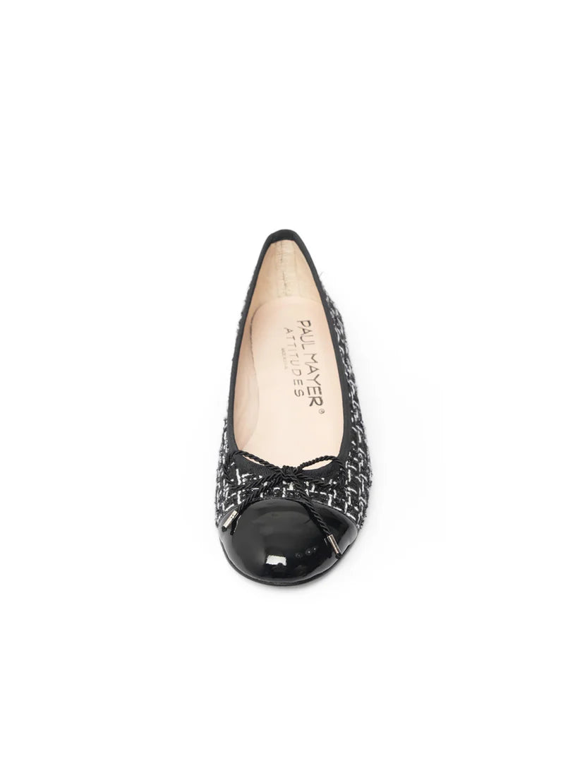 PAUL MAYER - BEST TITOU TWEED BLOCK HEEL