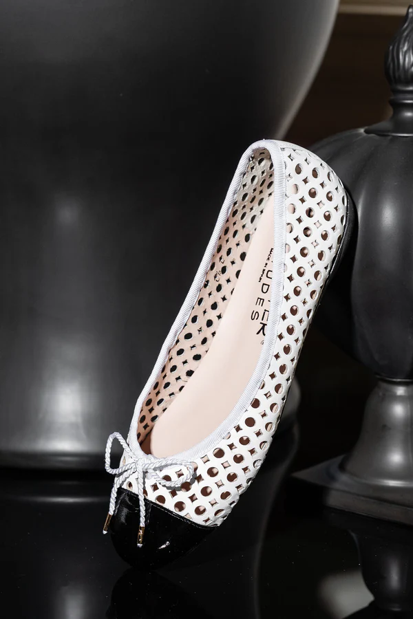 PAUL MAYER - BRANDY PERFORATED BALLET FLAT
