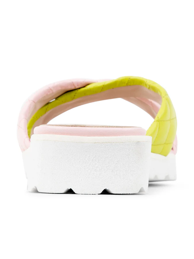 PAUL MAYER - POP CRISS-CROSS LUG SOLE SANDAL