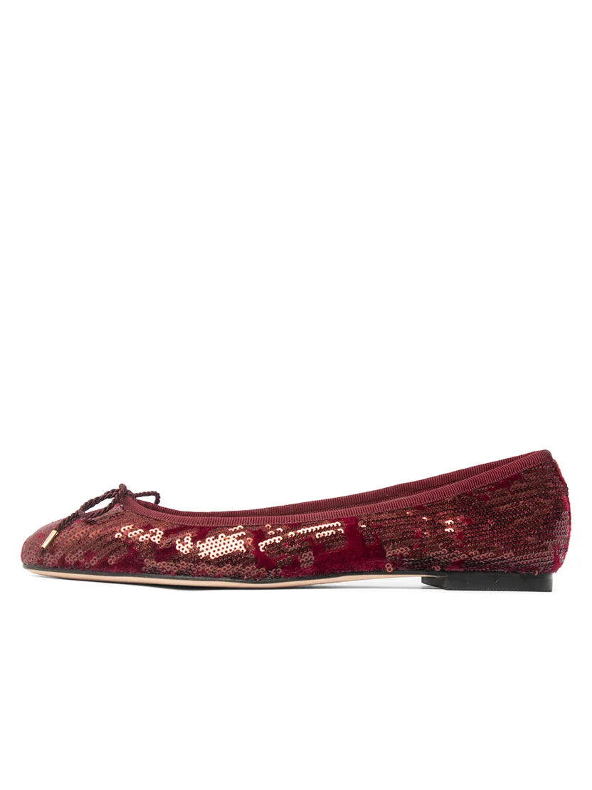 PAUL MAYER - LUXE SEQUIN BALLET FLAT