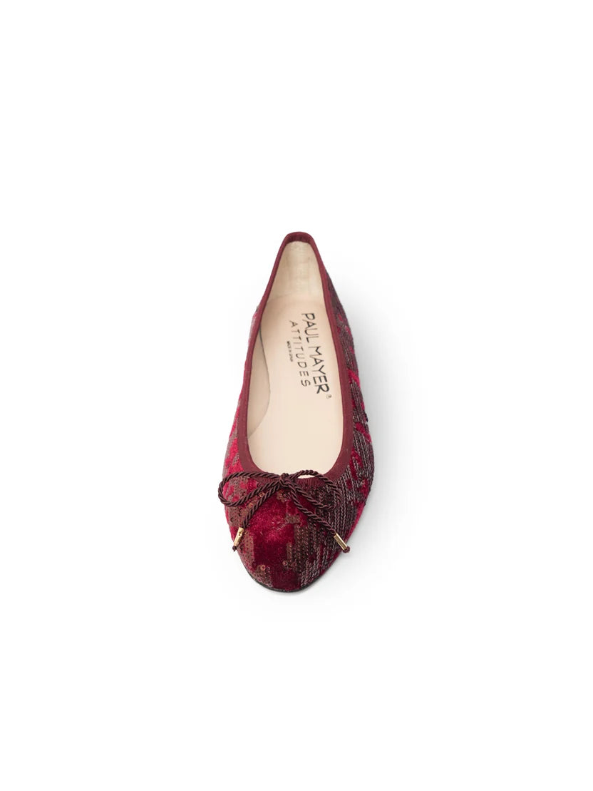 PAUL MAYER - LUXE SEQUIN BALLET FLAT