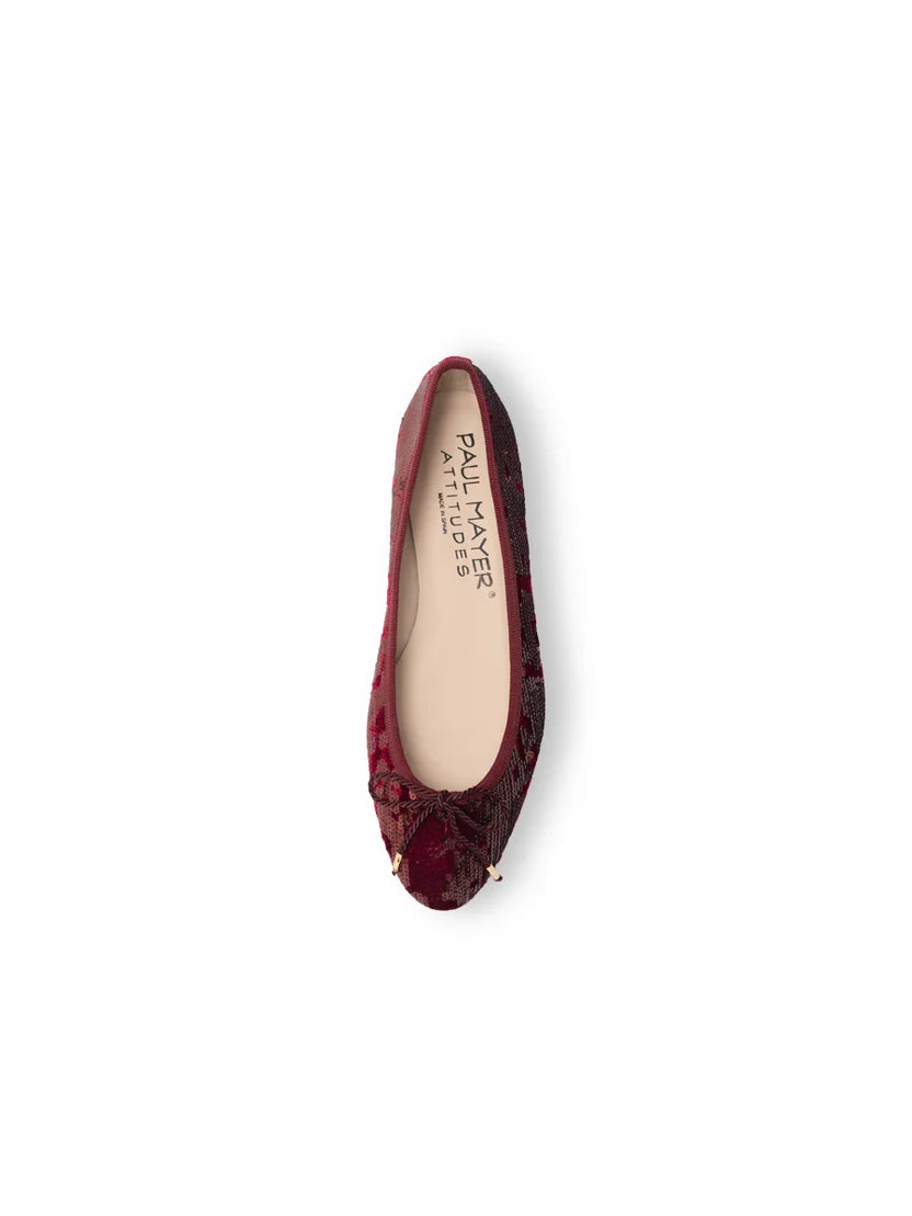 PAUL MAYER - LUXE SEQUIN BALLET FLAT