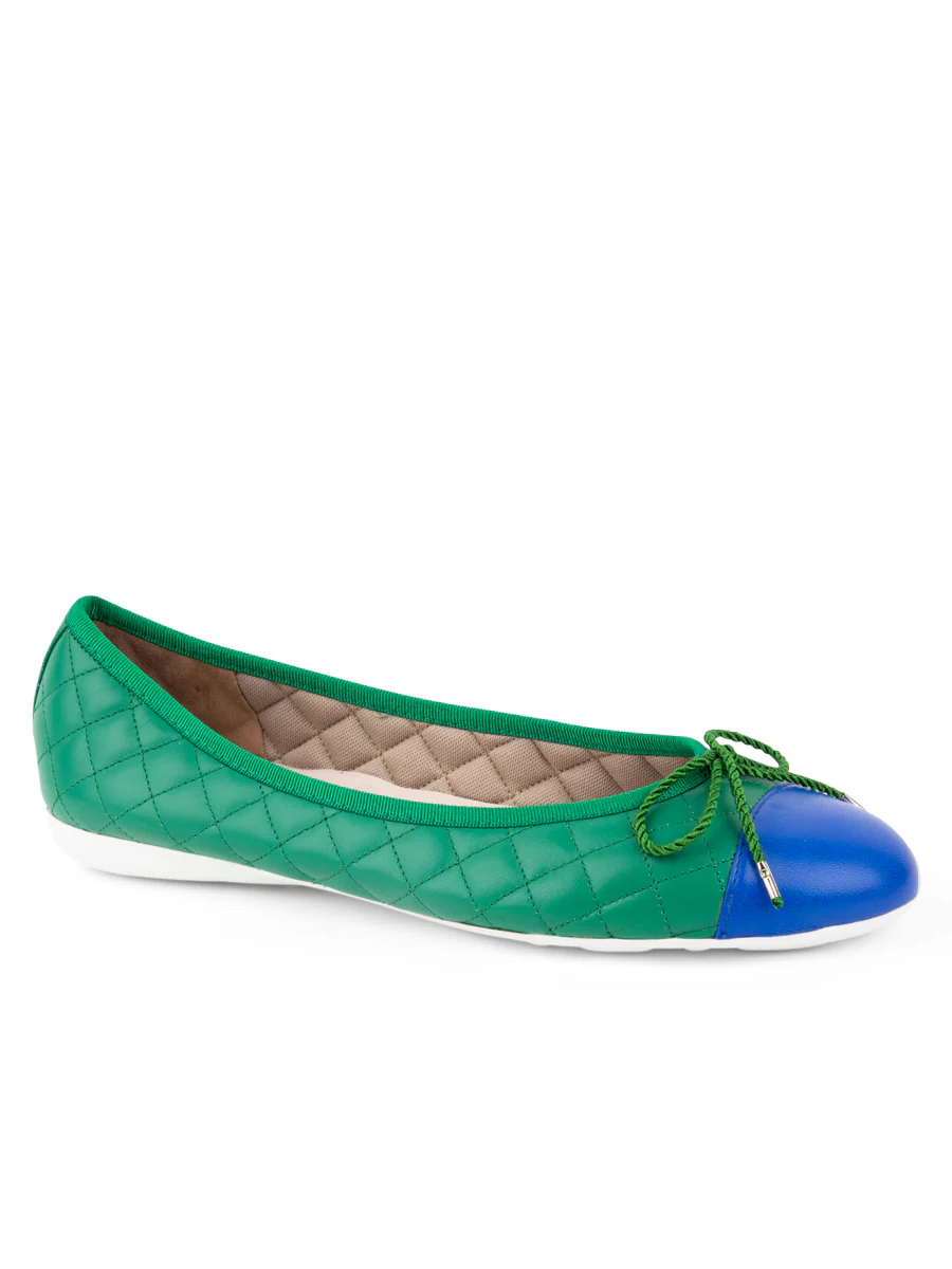 PAUL MAYER - BEST QUILTED LEATHER BALLET FLAT