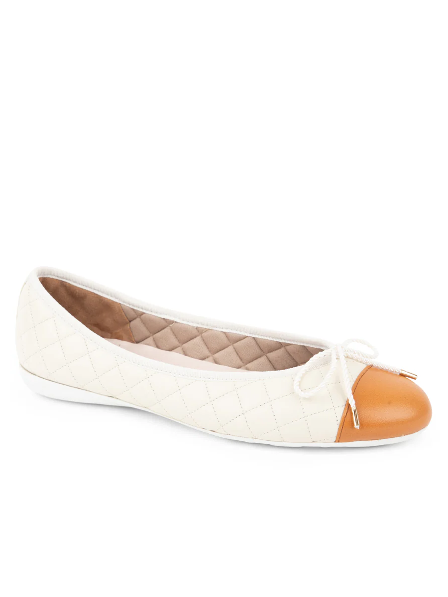 PAUL MAYER - BEST QUILTED LEATHER BALLET FLAT